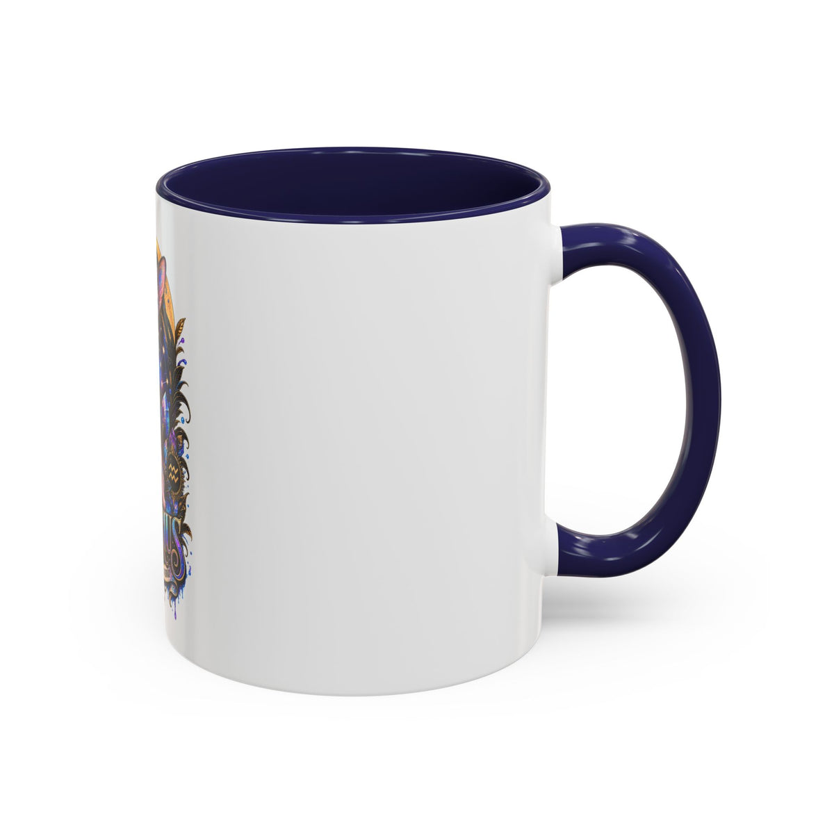 Aquarius Zodiac Cat Coffee Mug — Sphynx Astrology 11/15oz Accent Mug