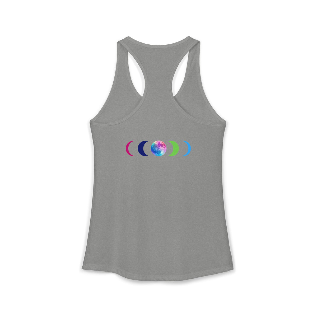 Rainbow Wolf Tank Top | Women's Racerback