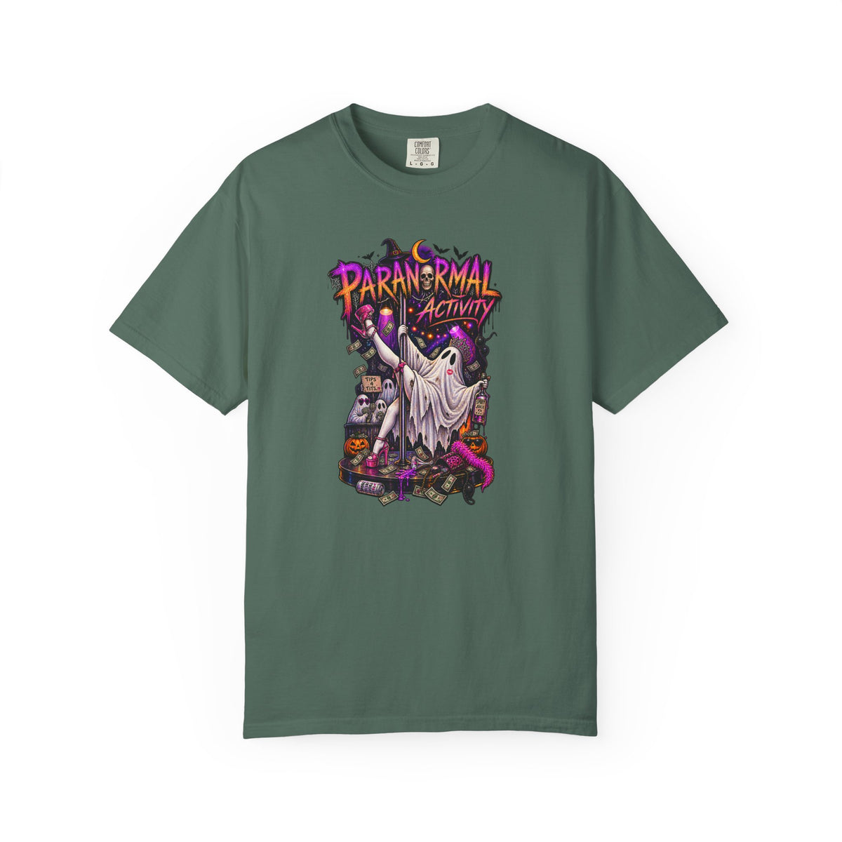 Paranormal Activity Ghost T-Shirt= Halloween ghost tee