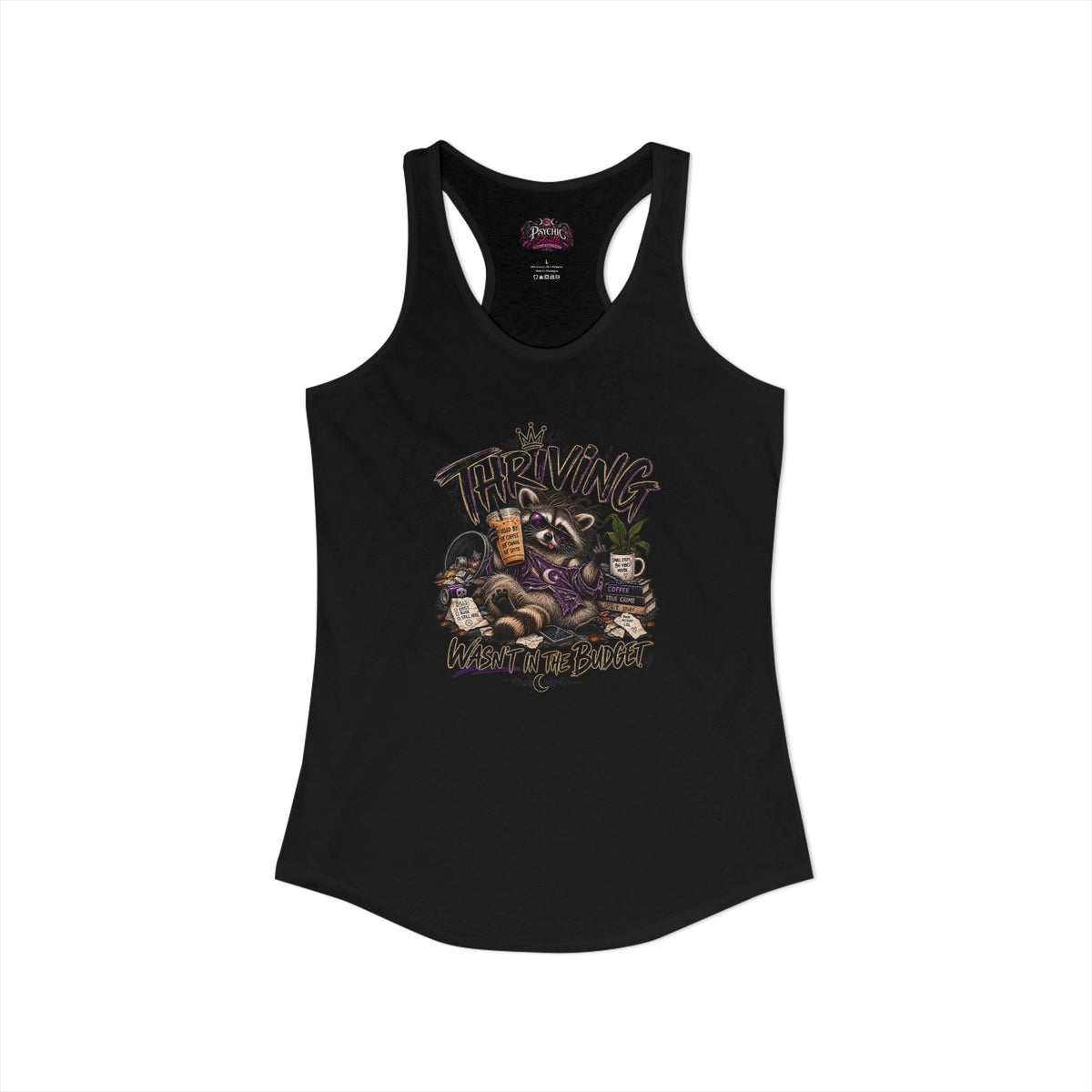 Thriving Humor Raccoon Tank