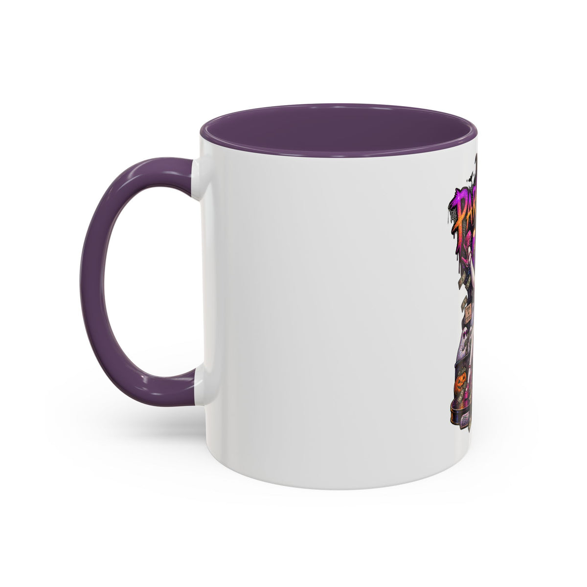 Coffee Mug — 'Paranormal Activity' Ghost Pole Dancing Halloween Accent Mug (11/15oz)