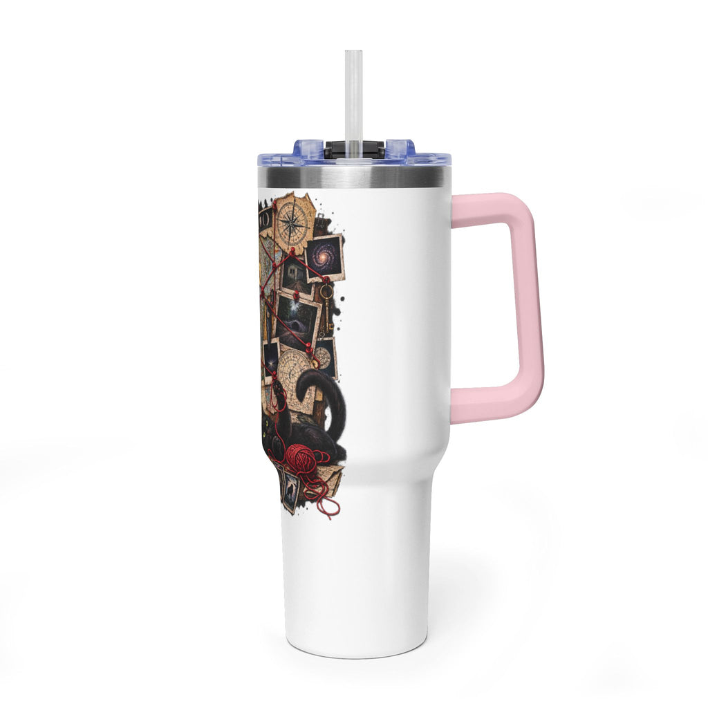 Mystery Board 40oz Vacuum Tumbler — Detective Case Files Design