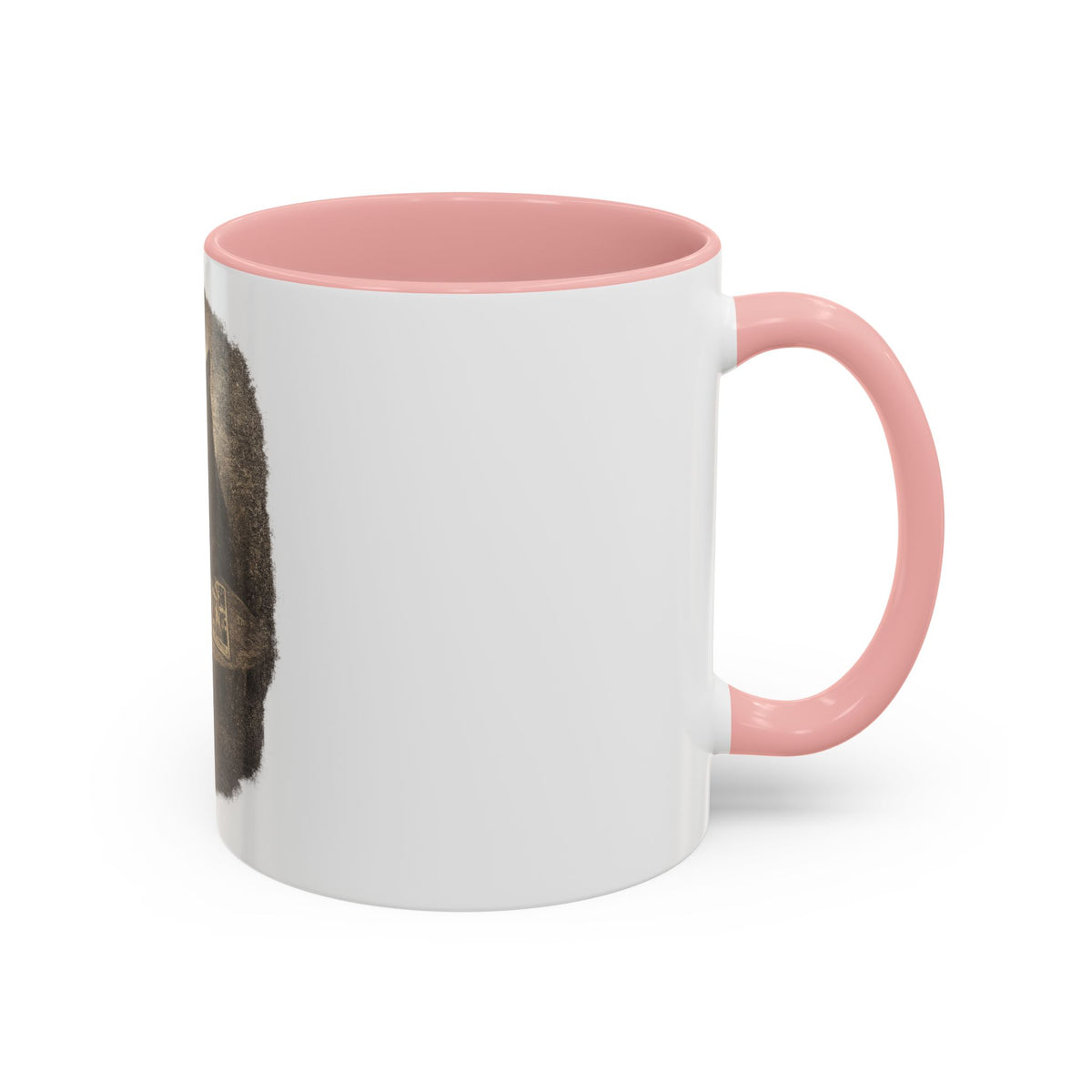 Tarot Cat Accent Coffee Mug — Witchy Black Cat with Tarot Cards