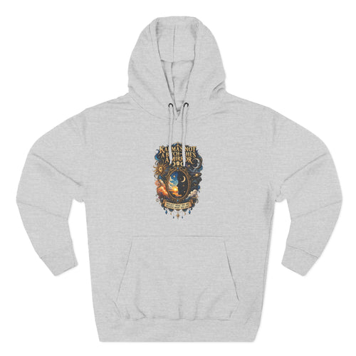 "Karma's not a Bitch she's a Mirror" Hoodie — Spiritual Boho Graphic Pullover