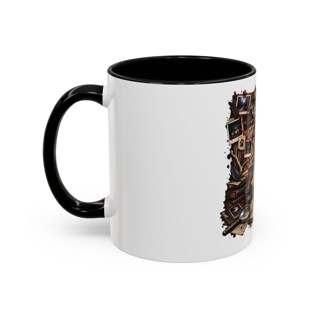 Conspiracy Board Coffee Mug — Detective Mystery Map Design (11/15oz)