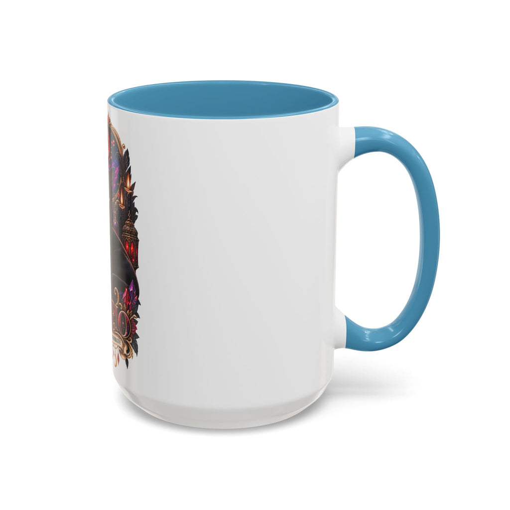 Scorpio Zodiac Black Cat Accent Coffee Mug – Astrology Gift (11oz & 15oz)