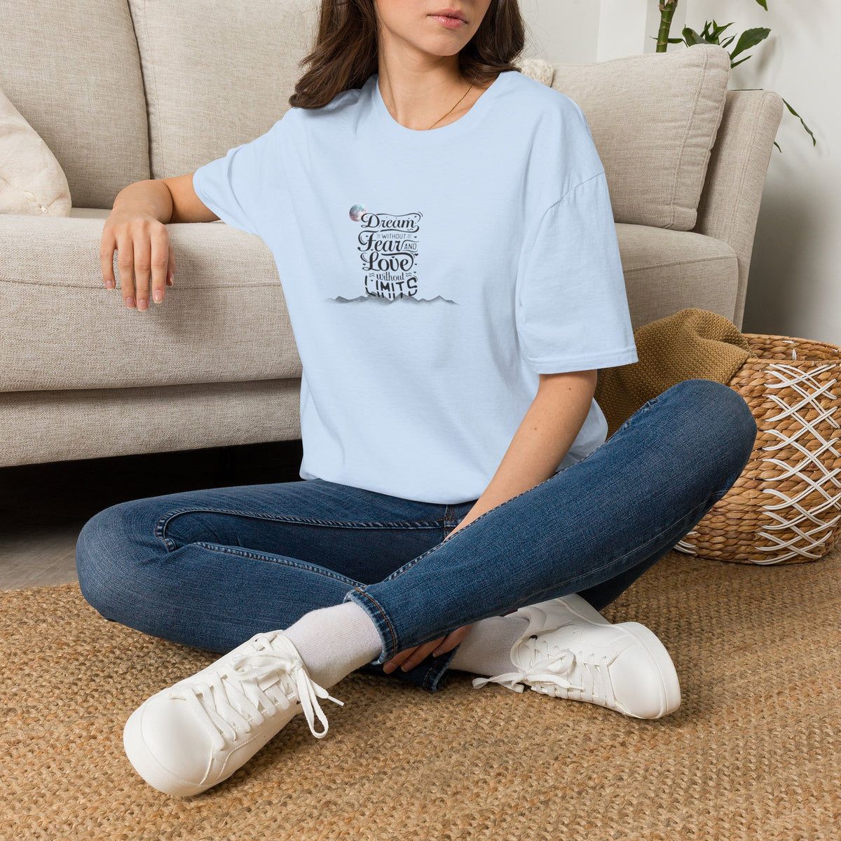 Inspiring 'Dream Without Fear, Love Without Limits' T-Shirt