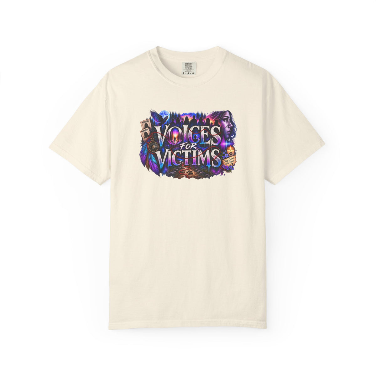 Voices for Victims Graphic T-Shirt — Support & Awareness Tee