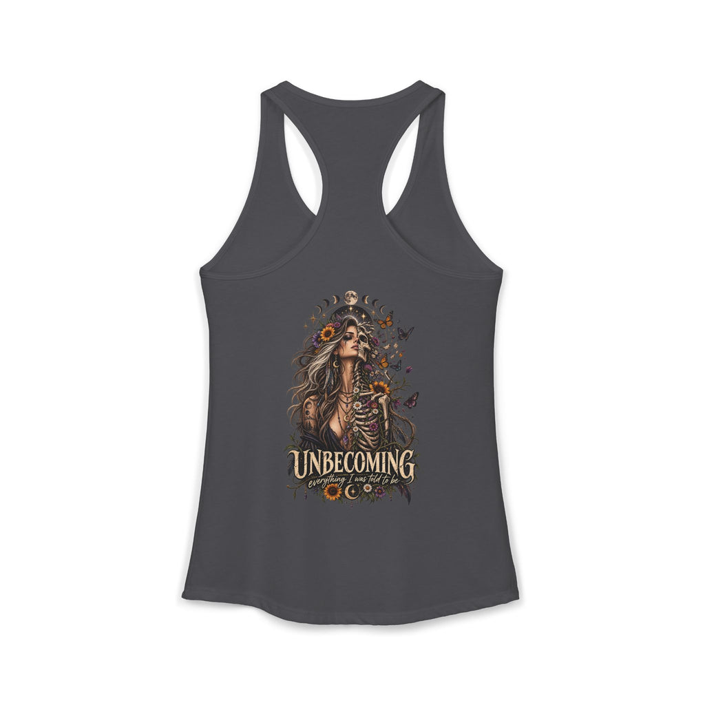Unbecoming Woman Skeleton Gothic Tank