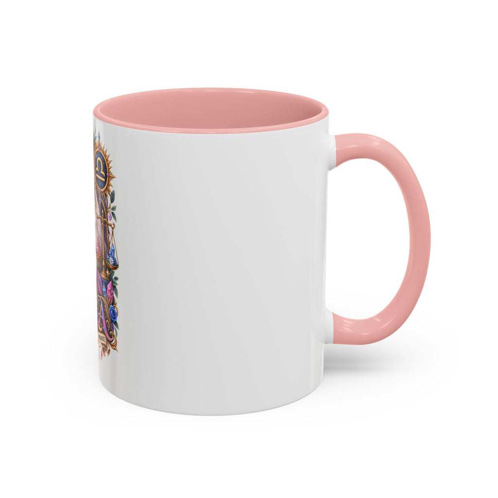Libra Persian Cat Accent Coffee Mug — Zodiac Horoscope Gift (11/15oz)