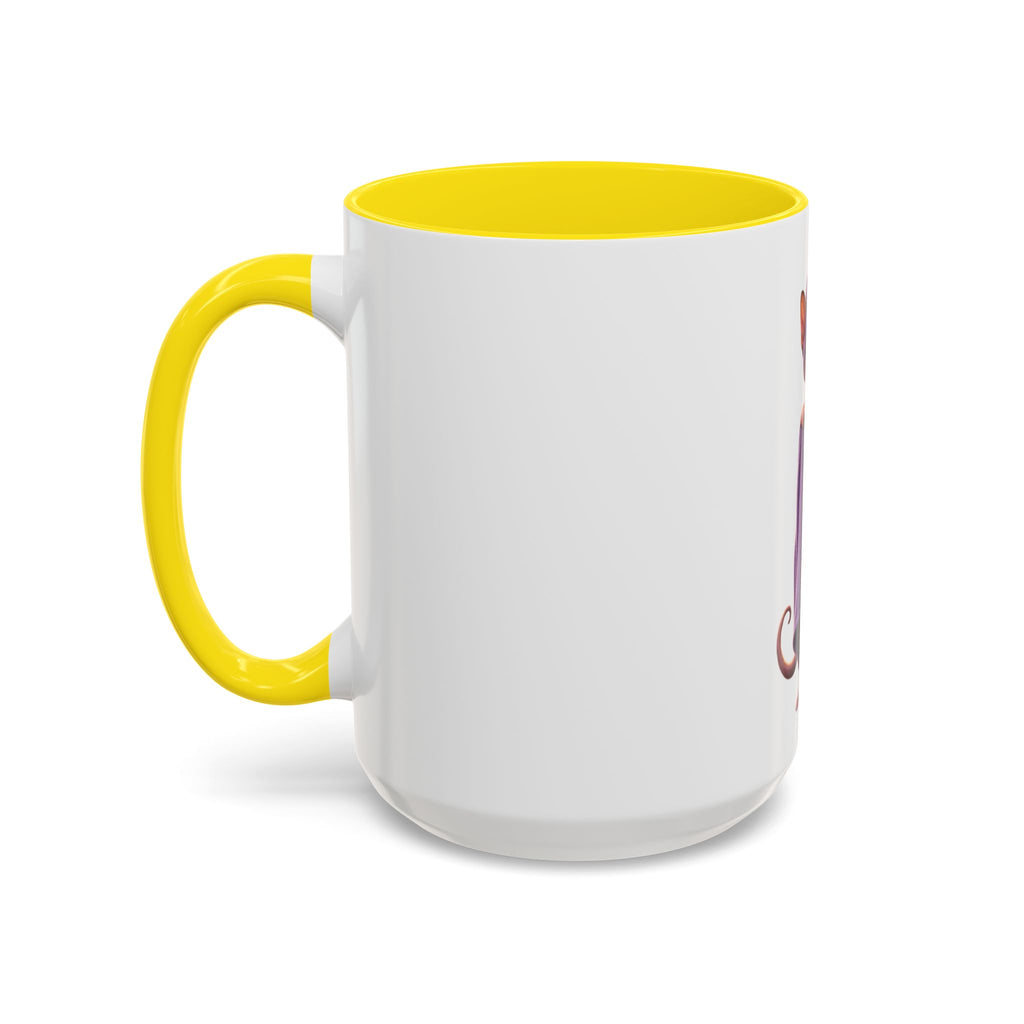 Sphynx Cat in Purple Towel Accent Coffee Mug (11/15 oz)