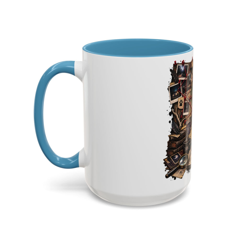 Conspiracy Board Coffee Mug — Detective Mystery Map Design (11/15oz)