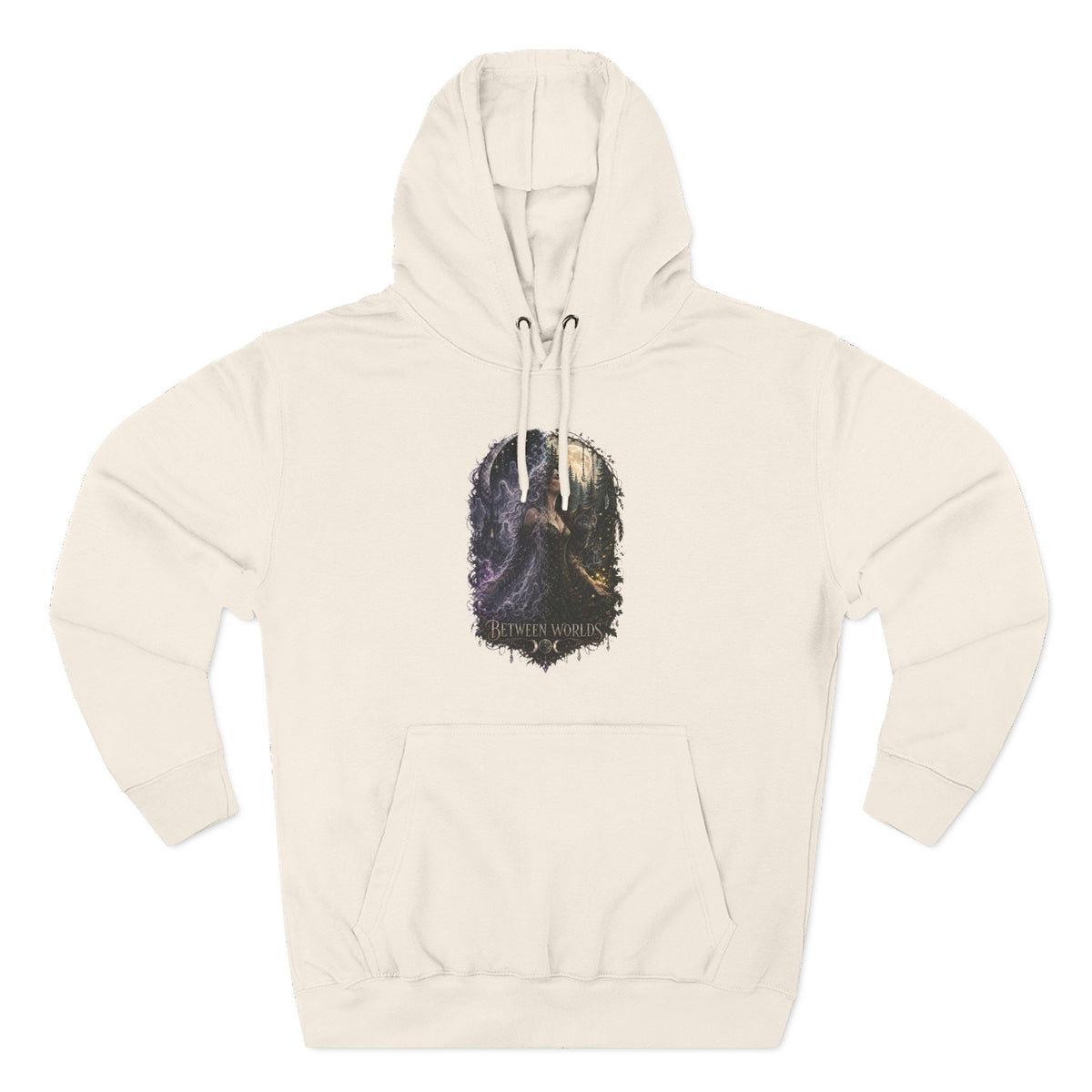 Witchy Between Worlds Ghostly Gothic Hoodie