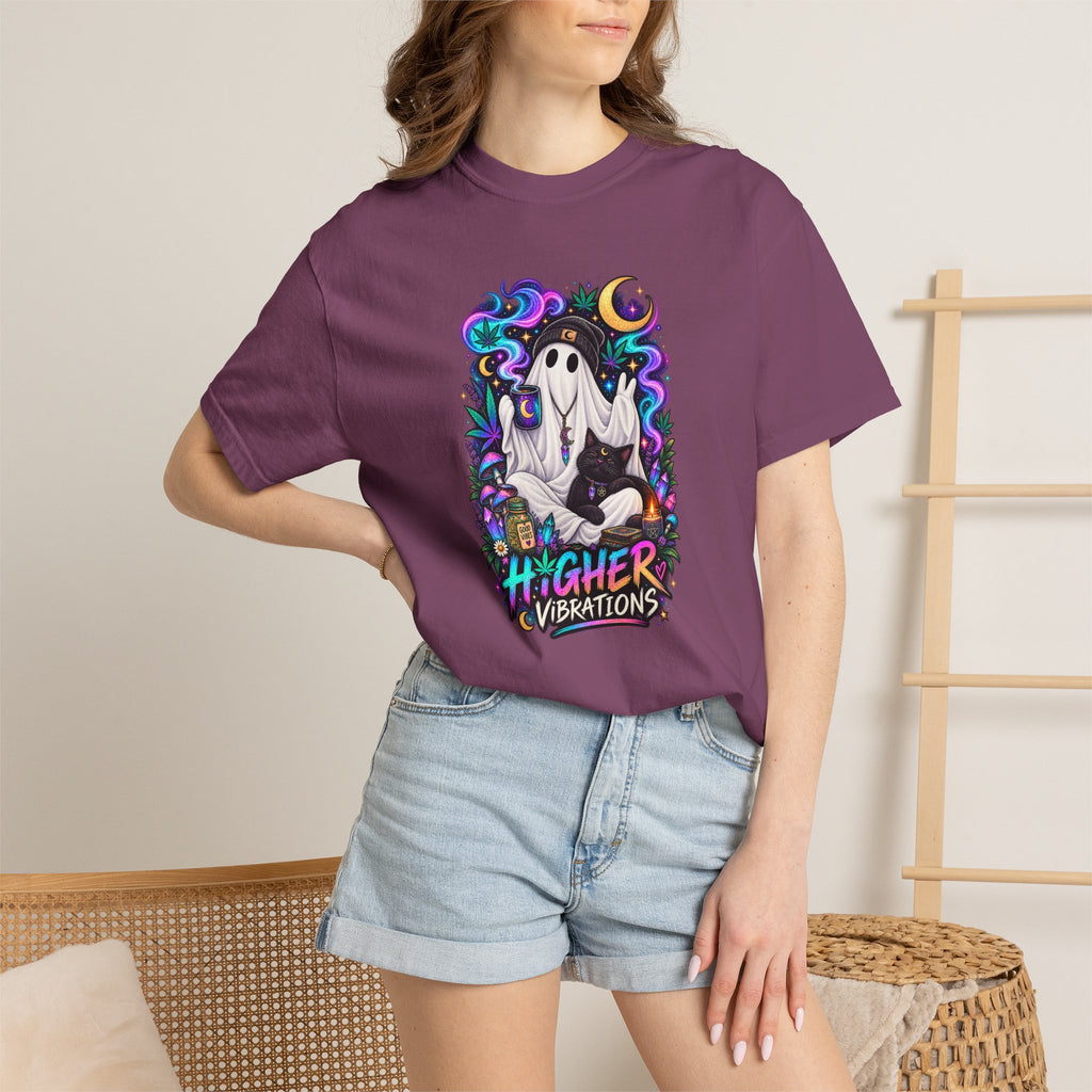 Higher Vibrations Ghost Graphic T-Shirt