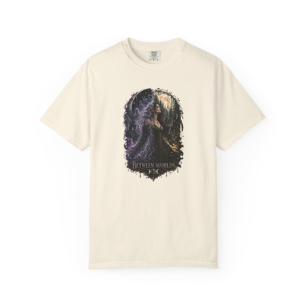 Fantasy Forest T-Shirt — "Between Worlds" Witchy Art Tee