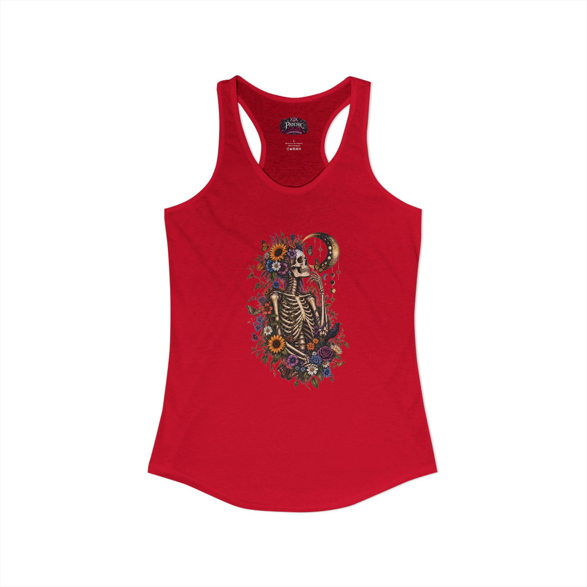 Floral Celestial Skeleton Tank