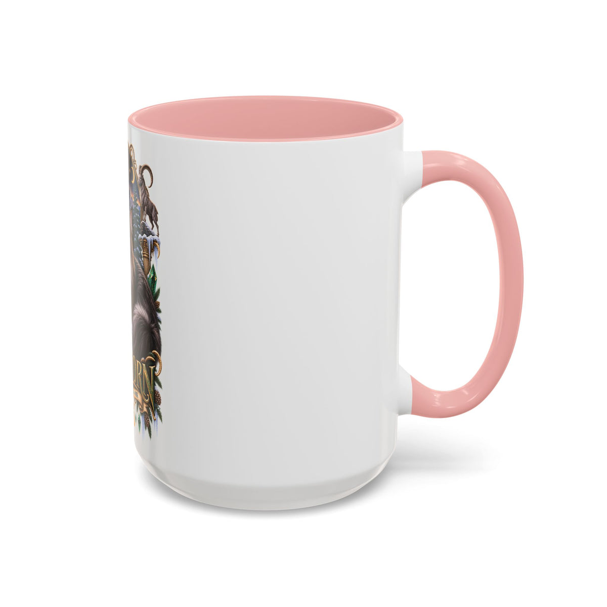 Capricorn Norwegian Forest Zodiac Cat Accent Coffee Mug – Astrology Cat Gift (11/15 oz)