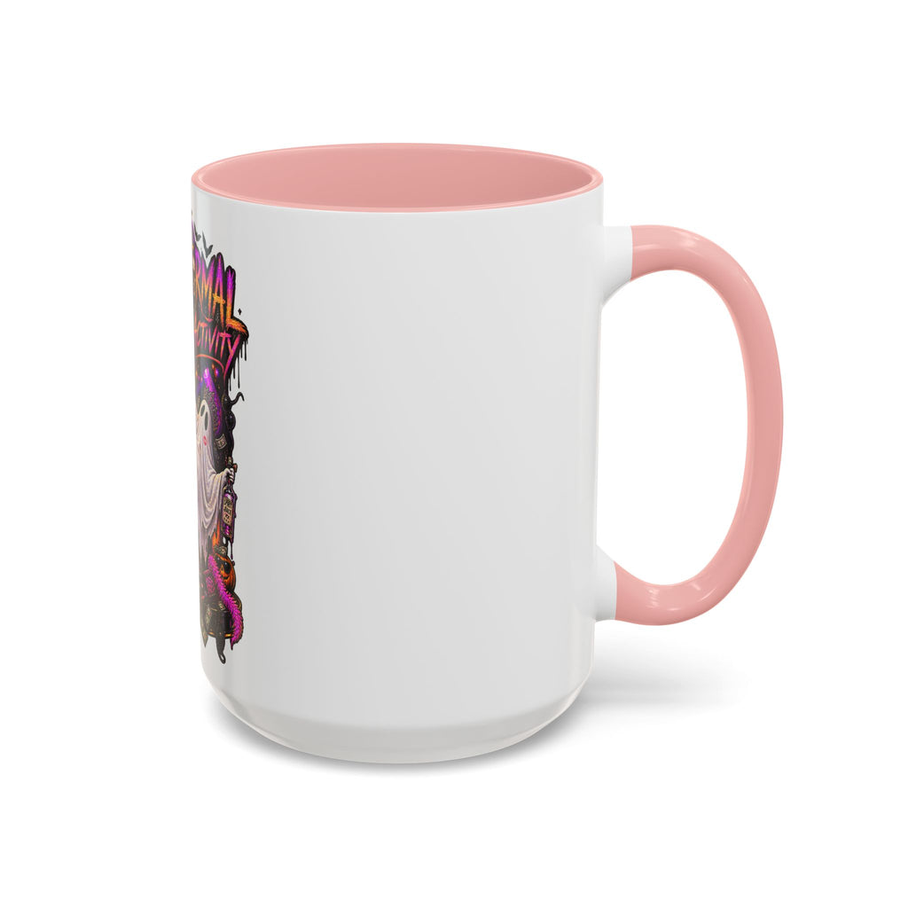 Coffee Mug — 'Paranormal Activity' Ghost Pole Dancing Halloween Accent Mug (11/15oz)