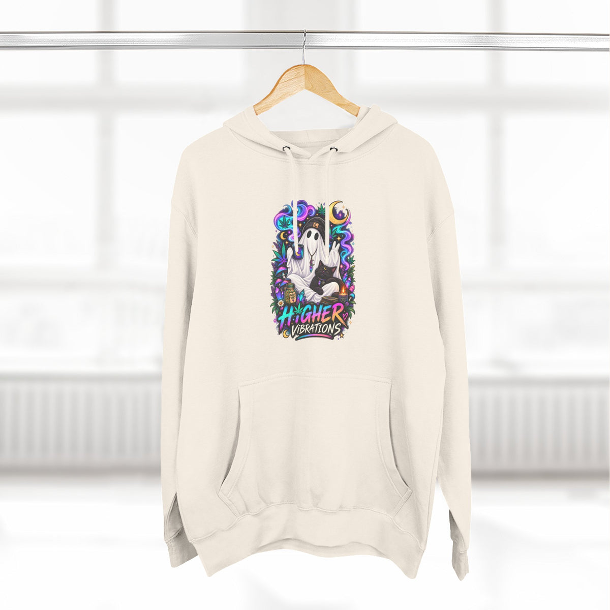 Higher Vibrations Ghost Hoodie