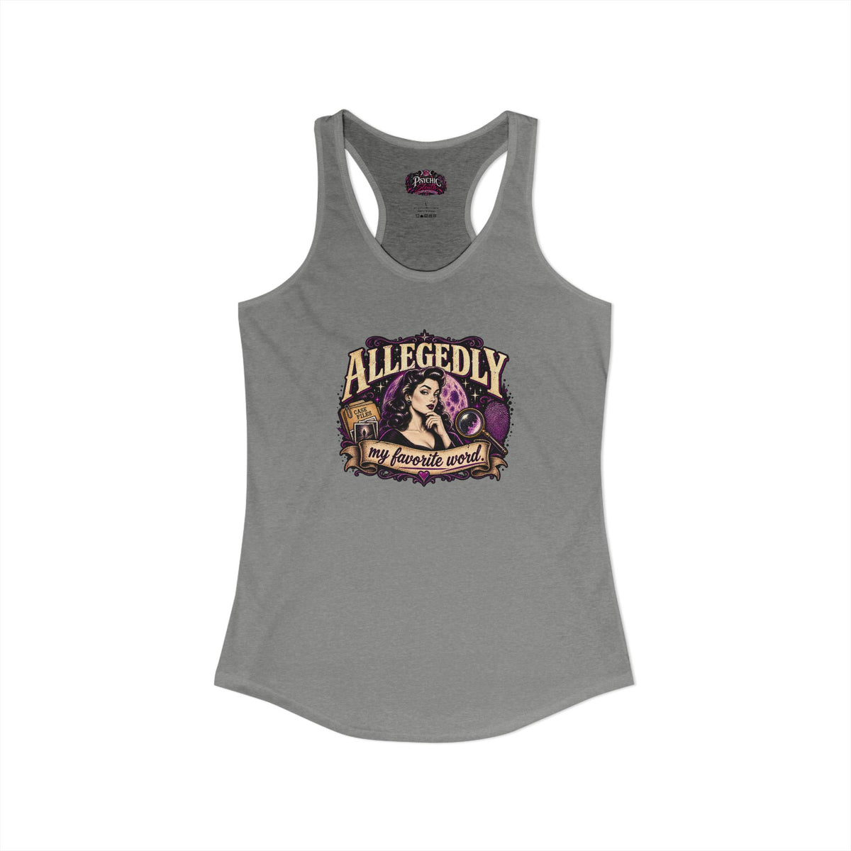 Allegedly My Favorite Word Graphic Tank