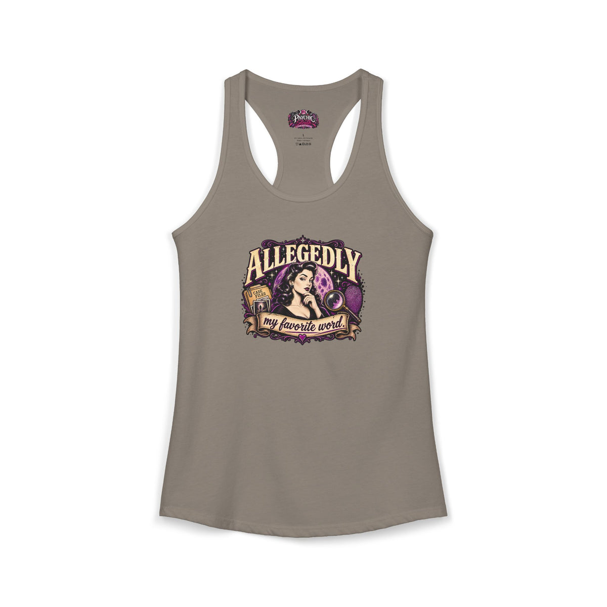 Allegedly My Favorite Word Graphic Tank