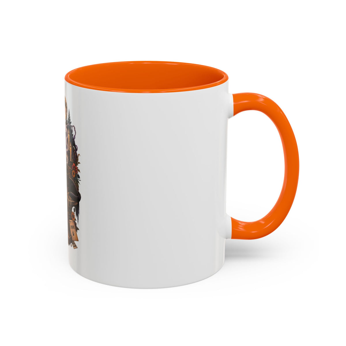 Witchy Halloween Coffee Mug – Spooky Seance Accent Mug (11/15oz)