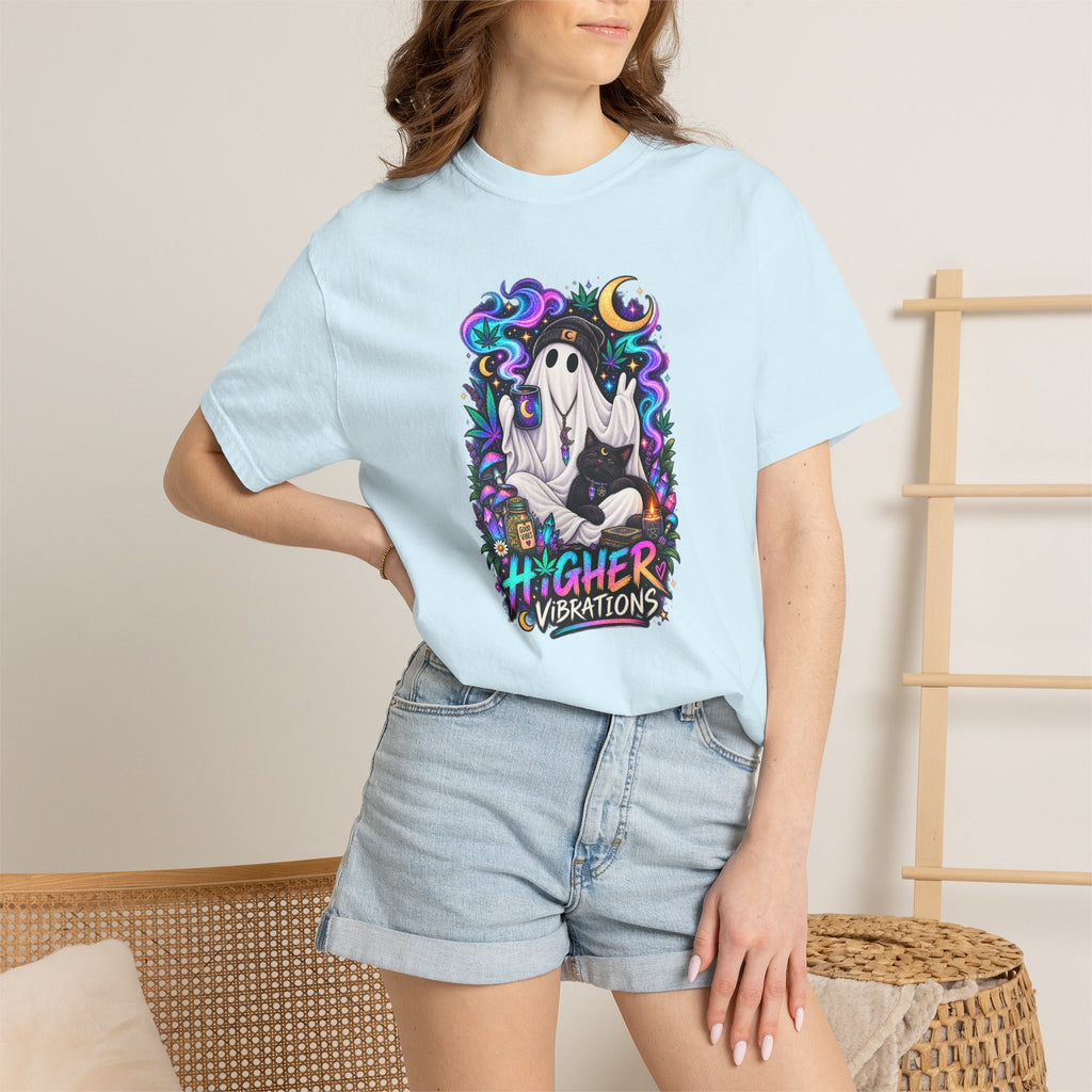 Higher Vibrations Ghost Graphic T-Shirt