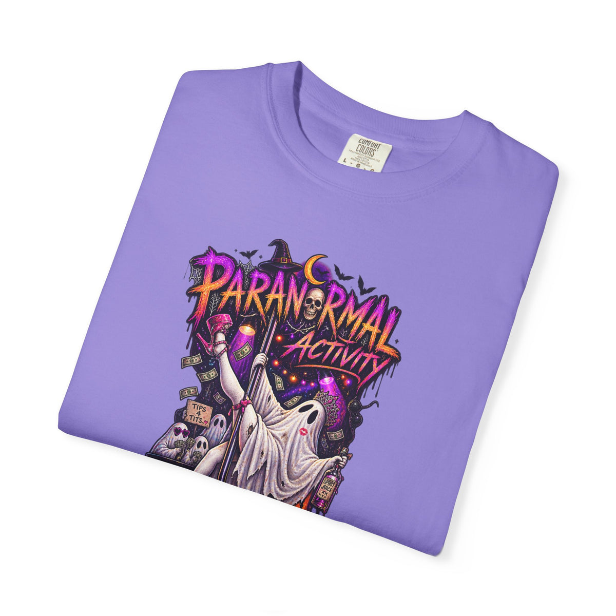 Paranormal Activity Ghost T-Shirt= Halloween ghost tee