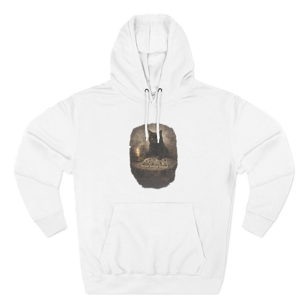 Tarot Black Cat Pull Over Hoodie