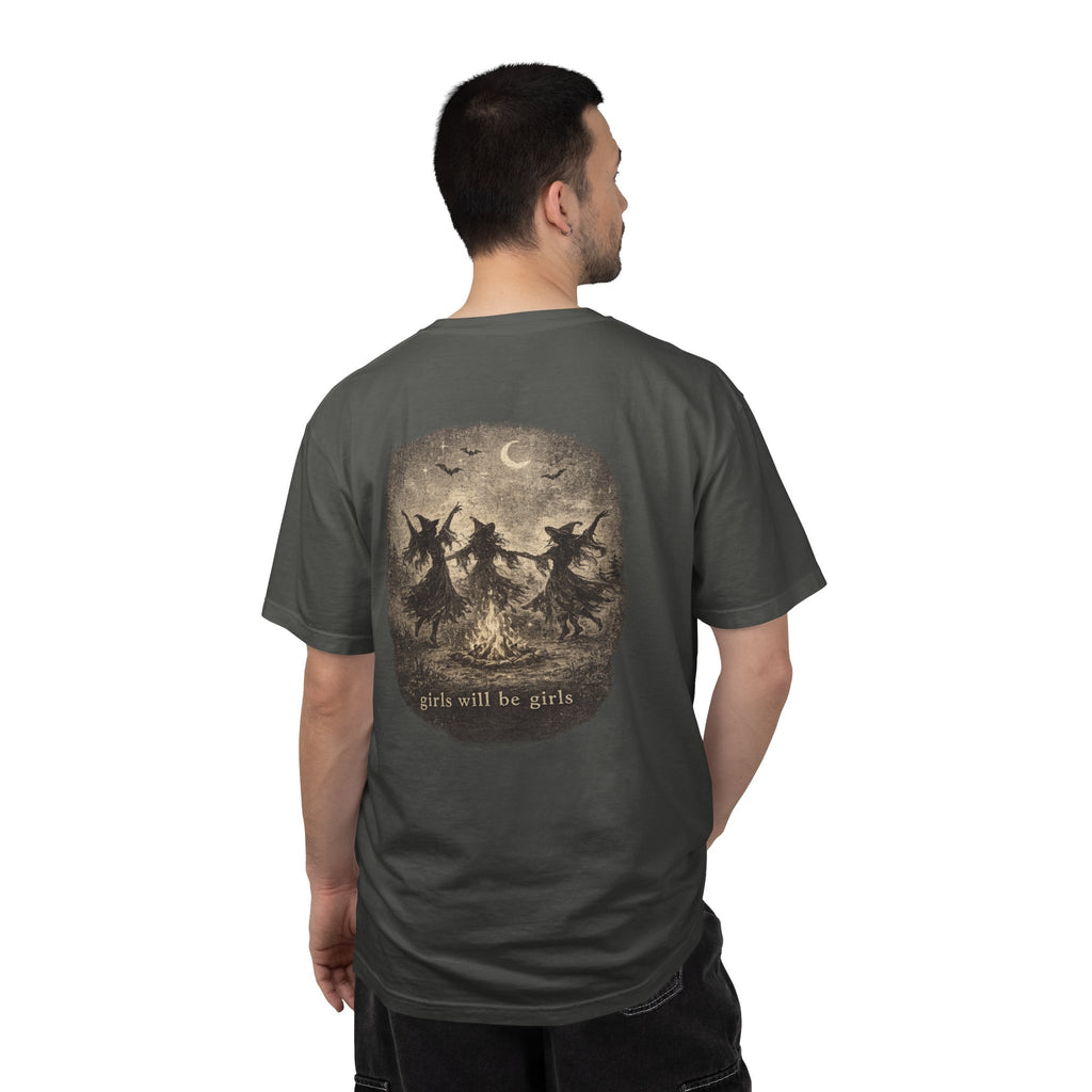 Witch Sisters T-Shirt — "Girls Will Be Girls" Graphic Tee