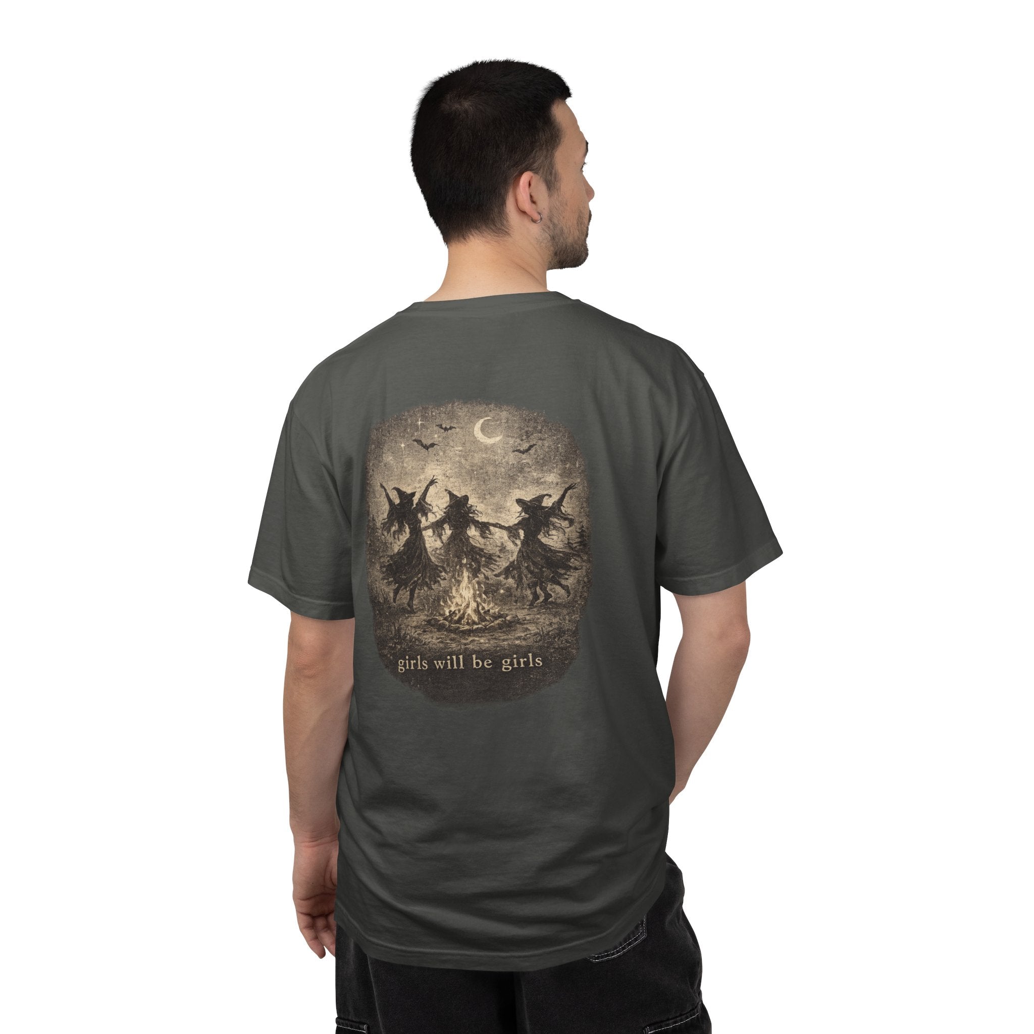 Witch Sisters T-Shirt — "Girls Will Be Girls" Graphic Tee