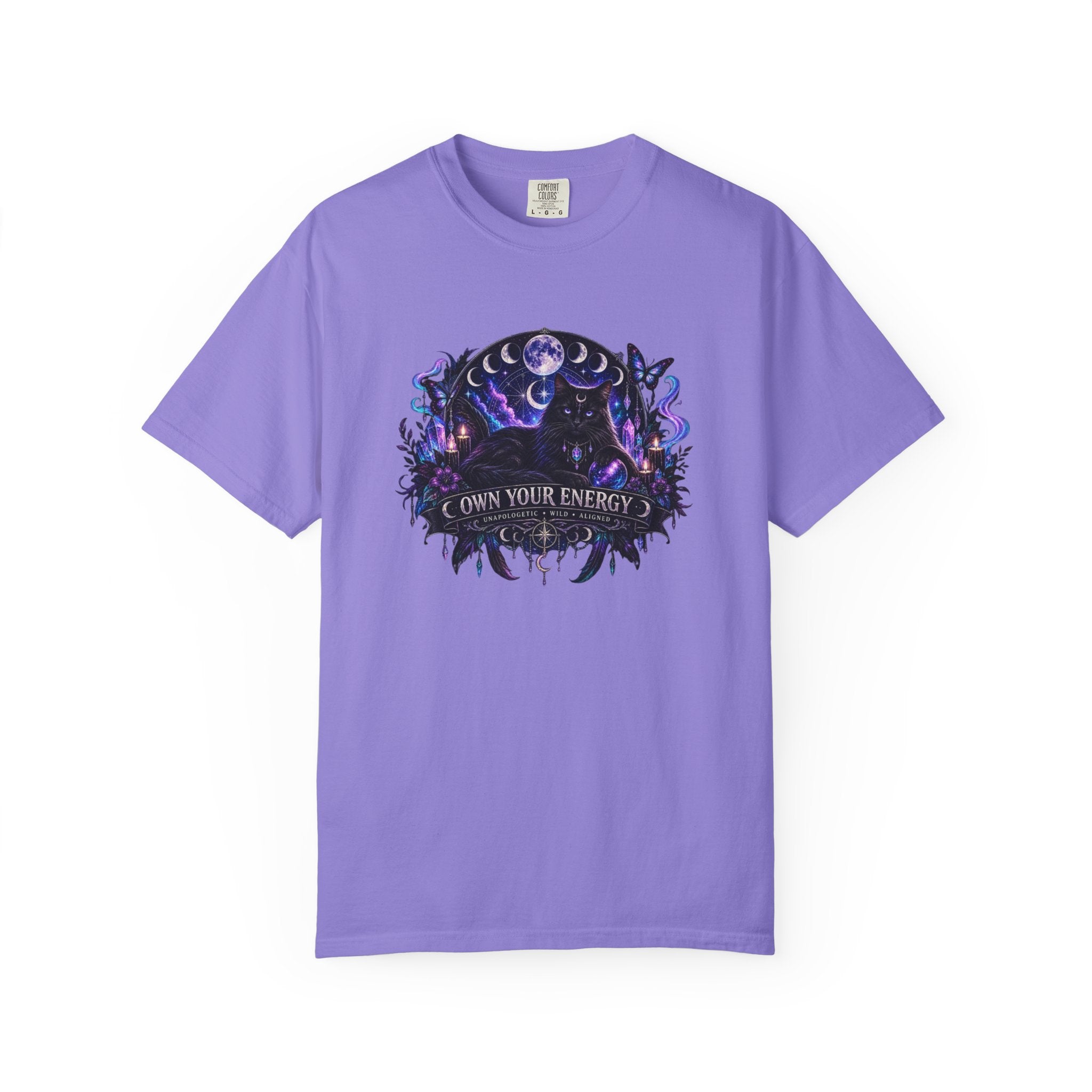 Own Your Energy T-Shirt — Mystic Moon Forest Graphic Tee