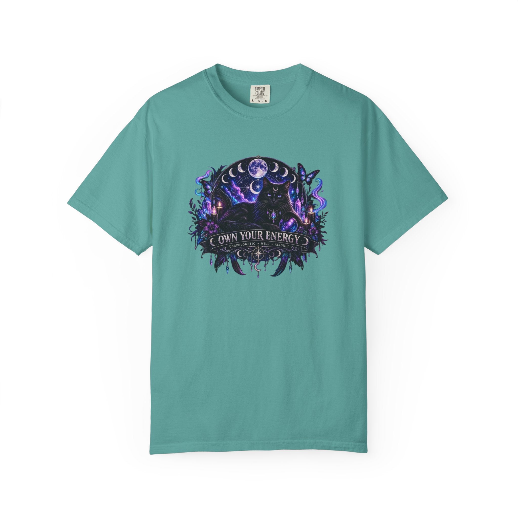 Own Your Energy T-Shirt — Mystic Moon Forest Graphic Tee