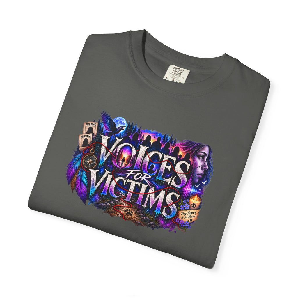 Voices for Victims Graphic T-Shirt — Support & Awareness Tee