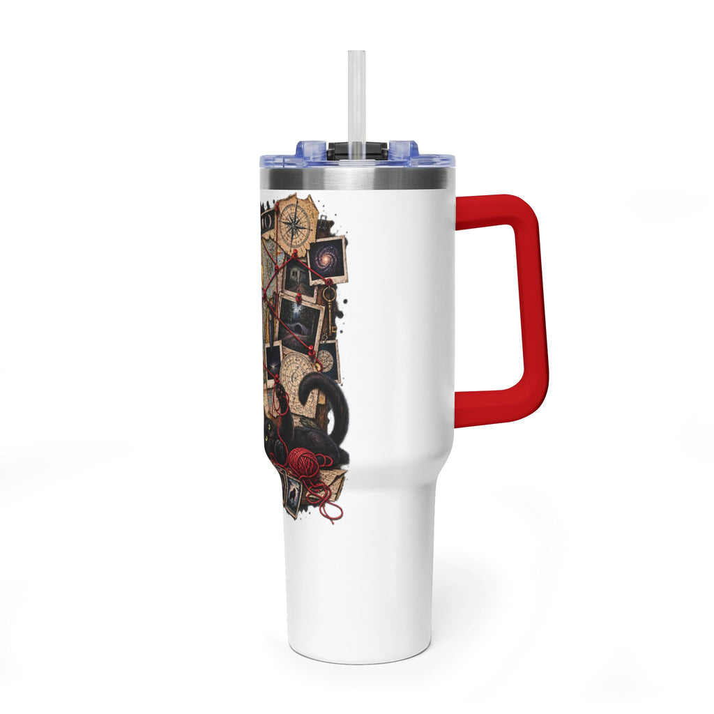 Mystery Board 40oz Vacuum Tumbler — Detective Case Files Design