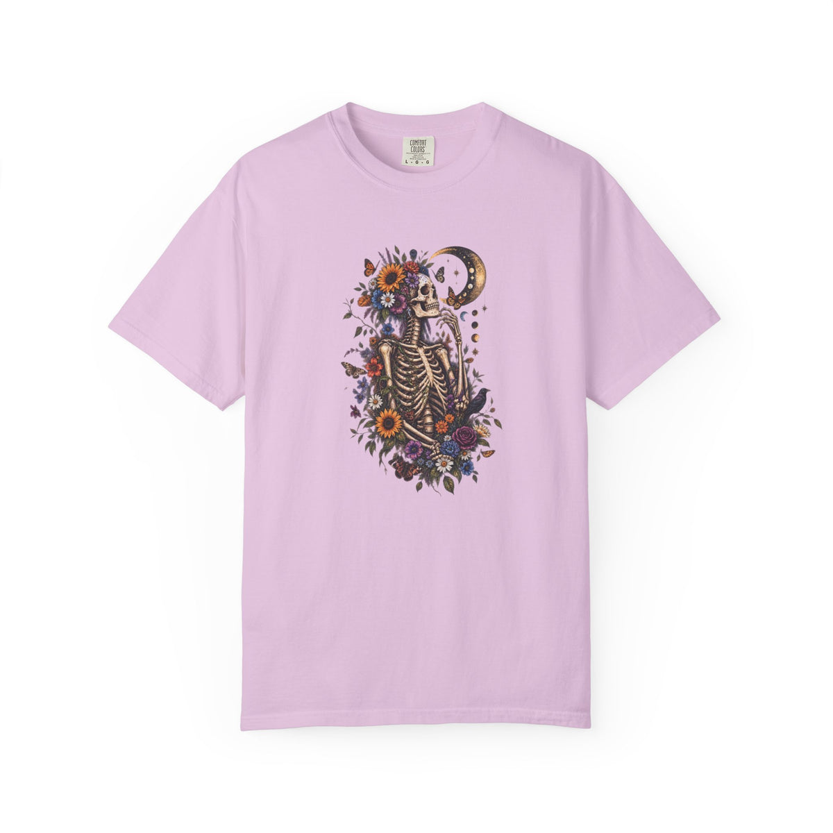 Floral Skeleton T-Shirt — Gothic Floral