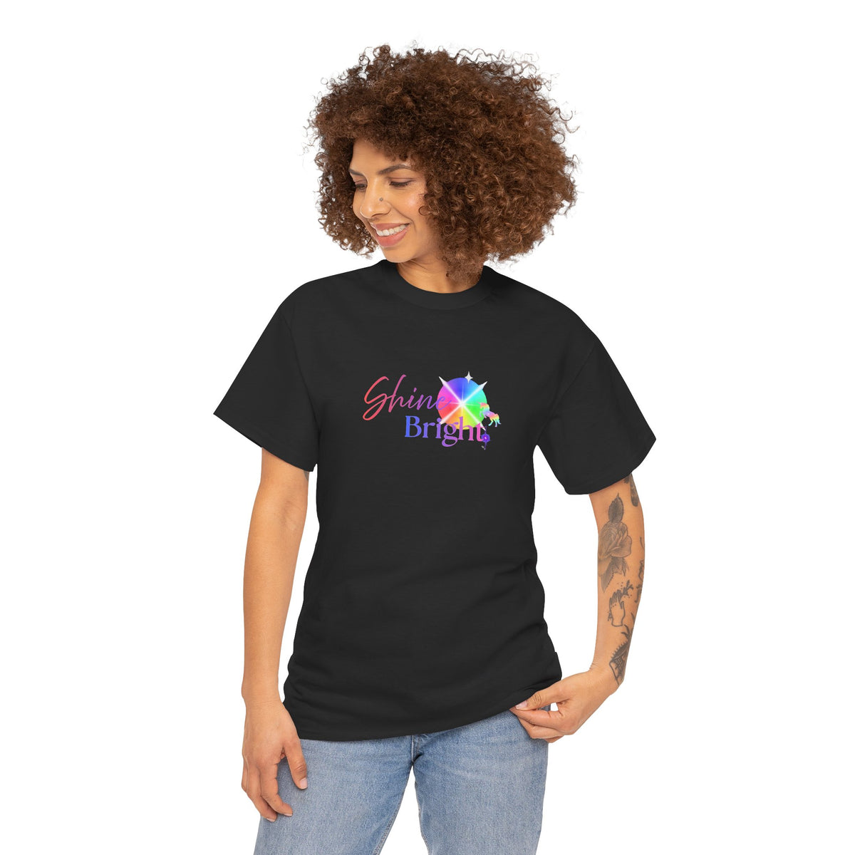 Shine Bright Pastel Graphic Tee