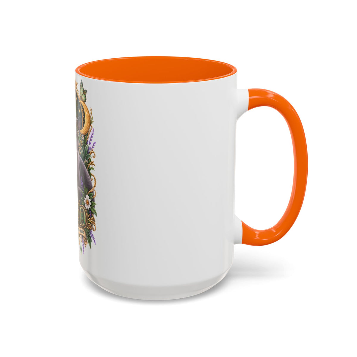 Virgo Russian Blue Cat Accent Coffee Mug — Zodiac Astrology Horoscope Gift (11/15 oz)