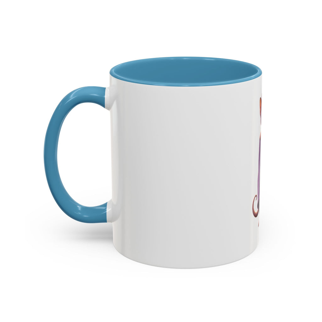 Sphynx Cat in Purple Towel Accent Coffee Mug (11/15 oz)