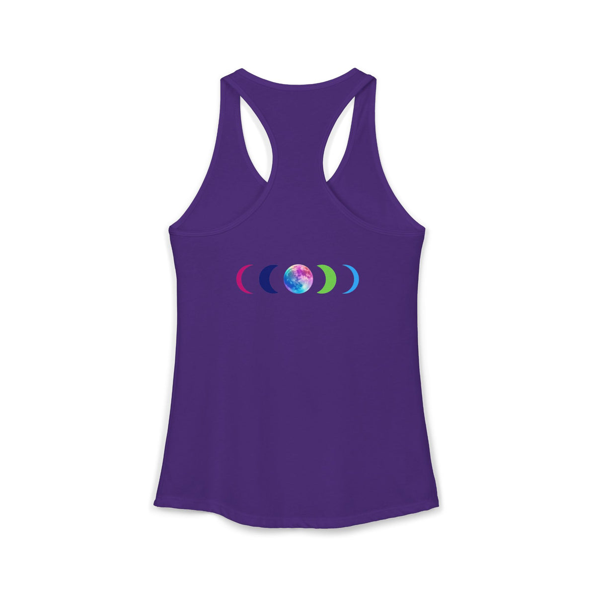 Rainbow Wolf Tank Top | Women's Racerback