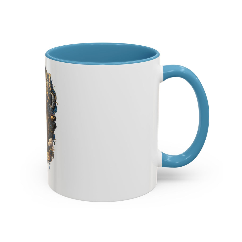 Coffee Mug — "Karma's Not a Bitch — She's a Mirror" Accent Ceramic Mug (11/15oz)
