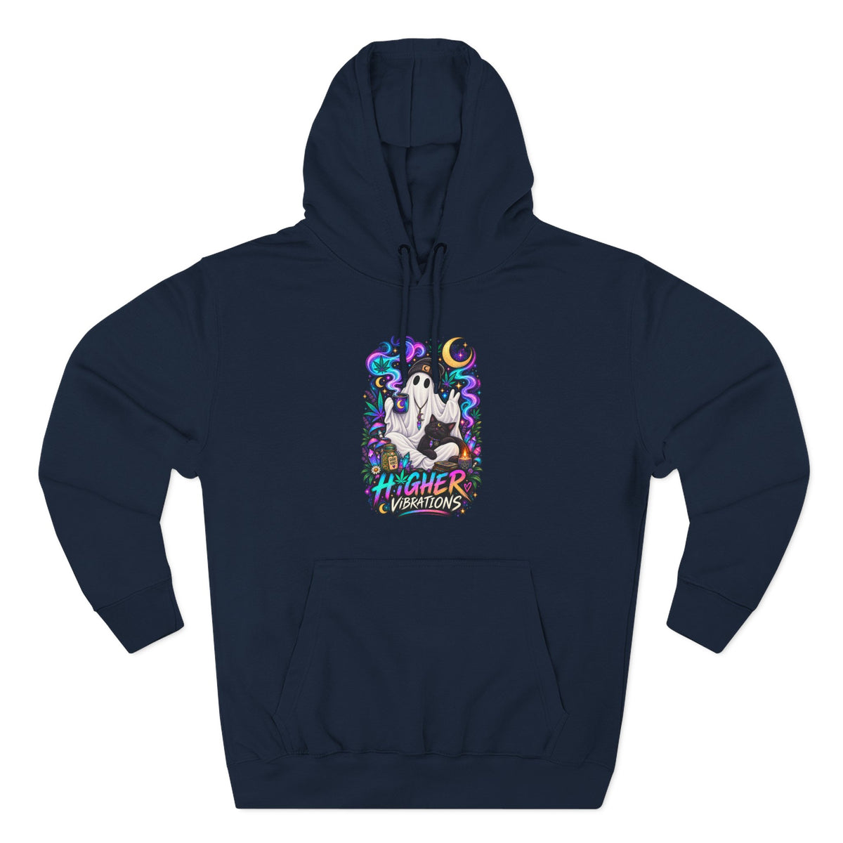 Higher Vibrations Ghost Hoodie