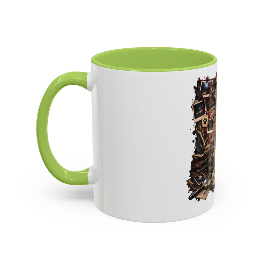 Conspiracy Board Coffee Mug — Detective Mystery Map Design (11/15oz)