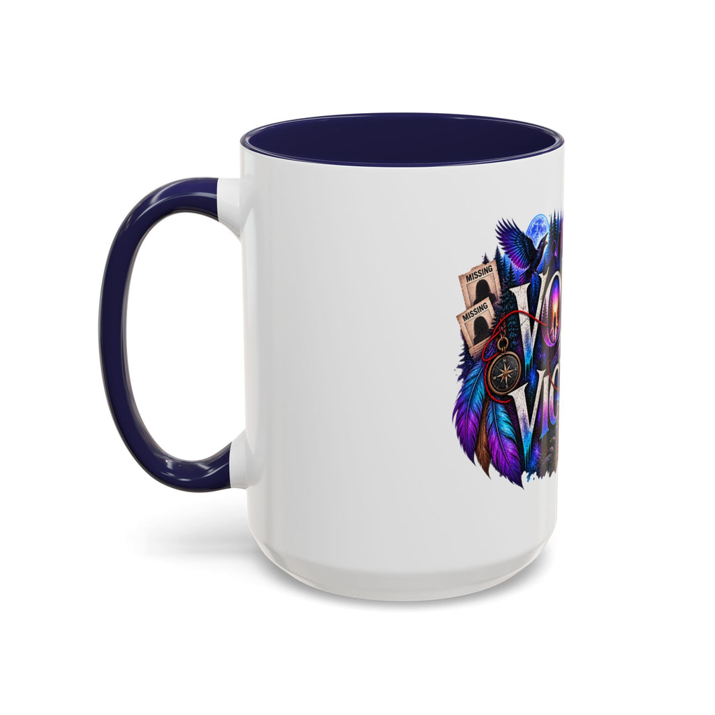 Voices for Victims Accent Coffee Mug – Advocacy & Support Ceramic Mug (11/15oz)