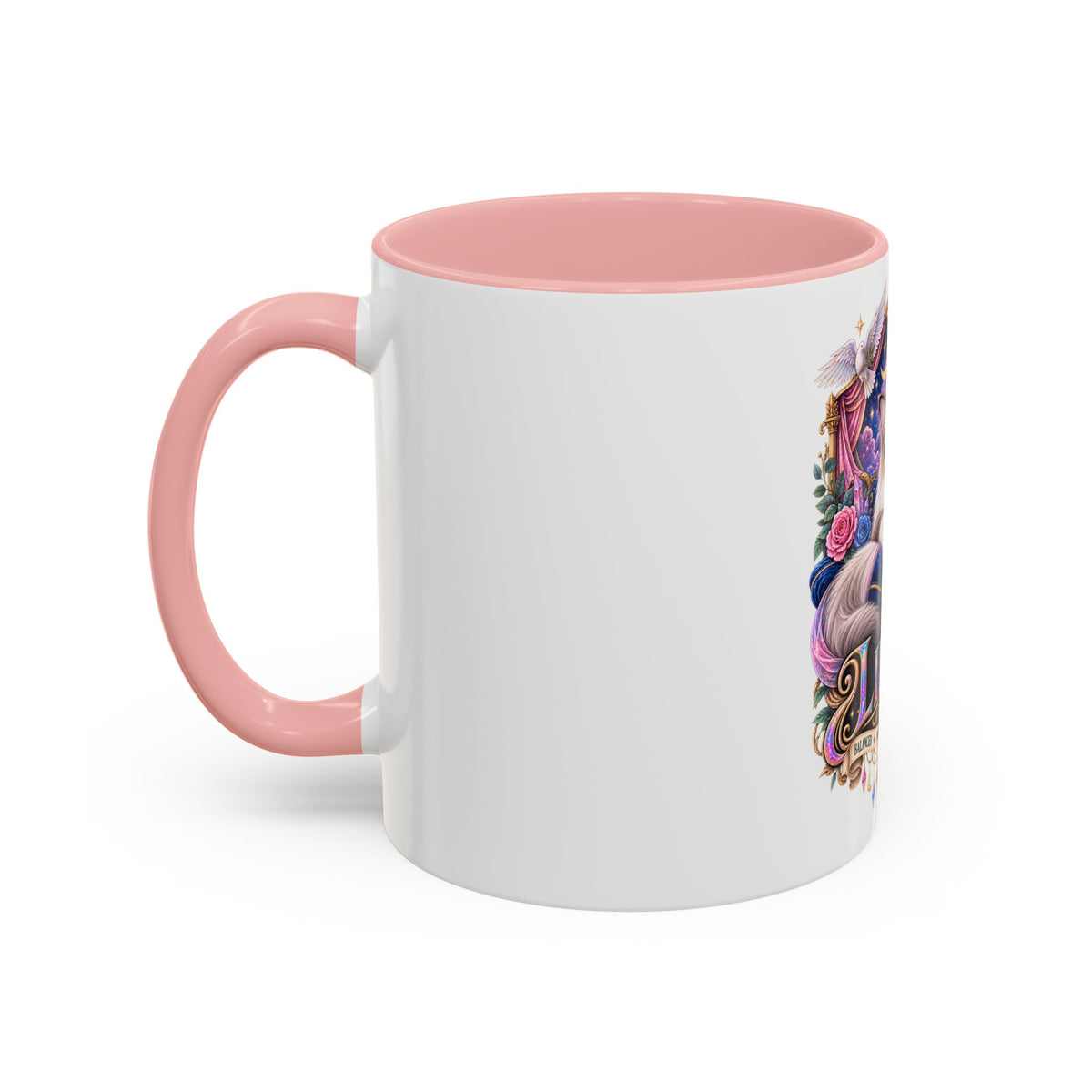 Libra Persian Cat Accent Coffee Mug — Zodiac Horoscope Gift (11/15oz)
