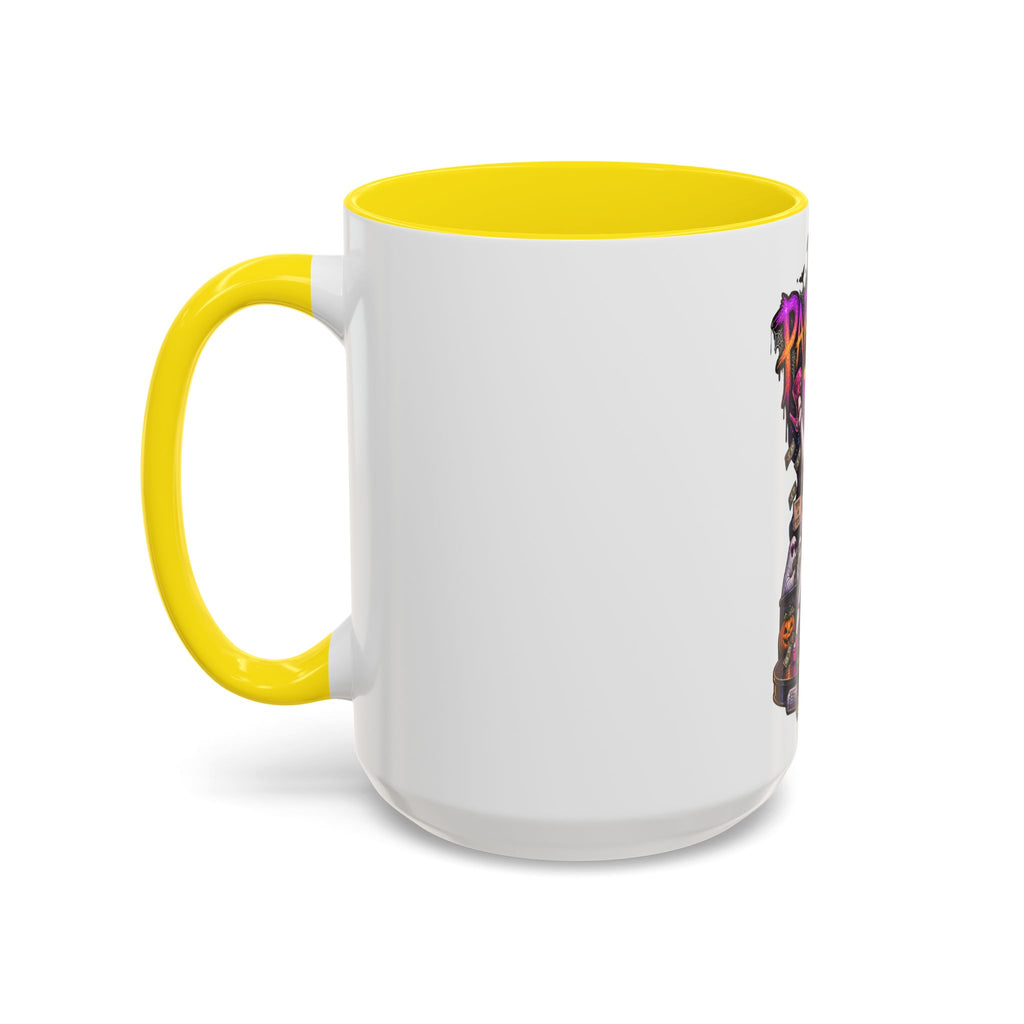 Coffee Mug — 'Paranormal Activity' Ghost Pole Dancing Halloween Accent Mug (11/15oz)