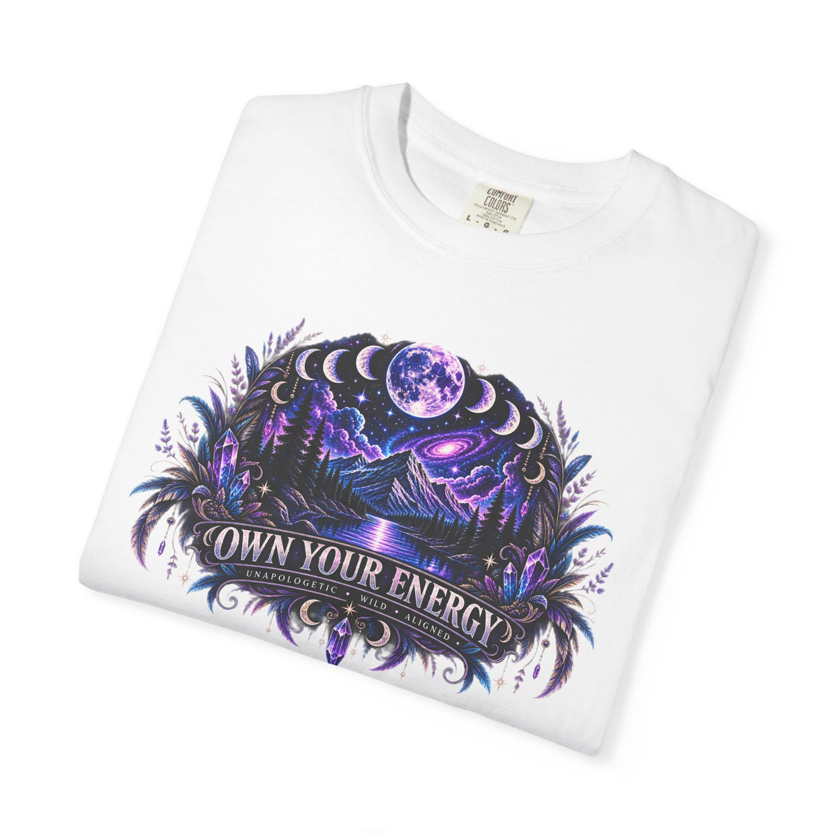 Own Your Energy T-Shirt — Mystic Moon Graphic Tee