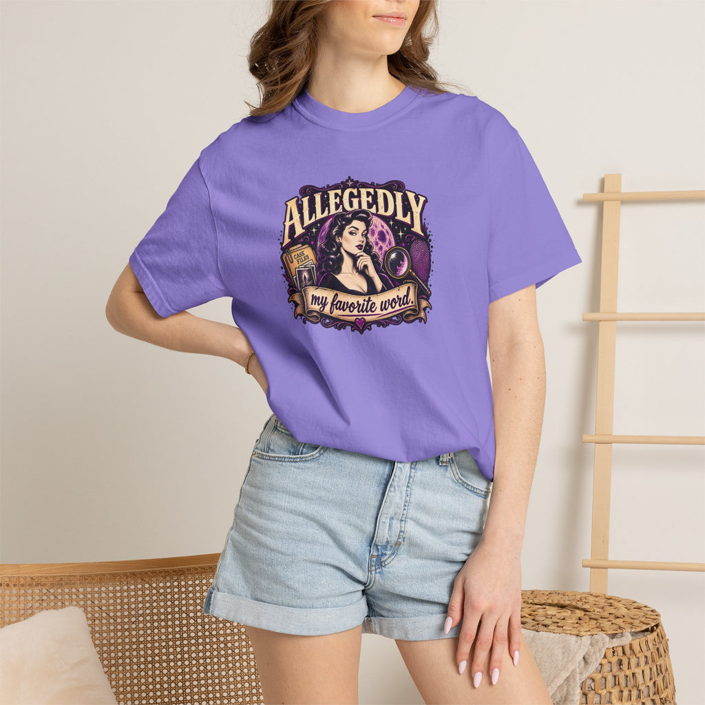 Allegedly My Favorite Word Graphic T-Shirt
