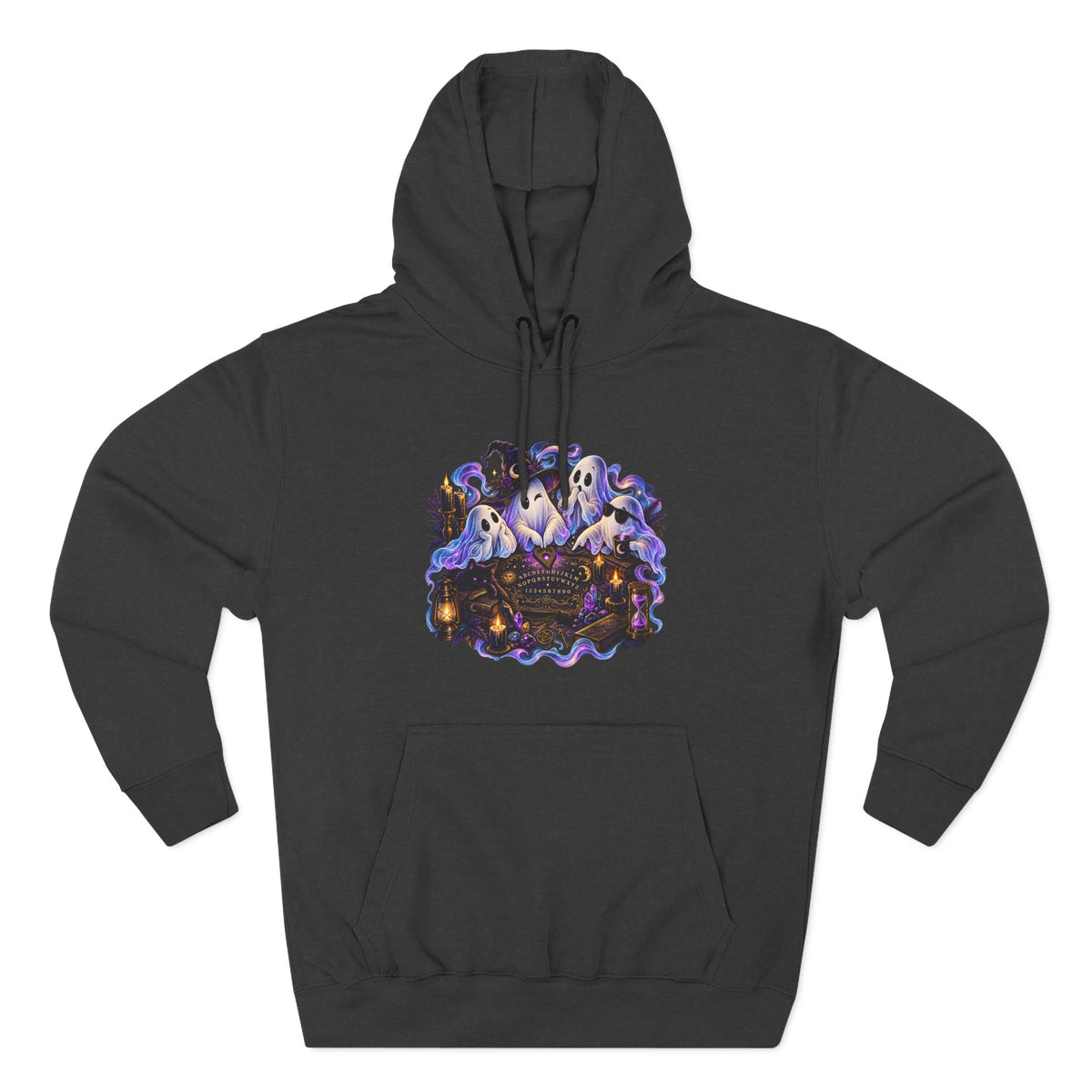 Funny Ghosts with Spirit Board Hoodie — Halloween Ghosts & Haunted Night Pullover