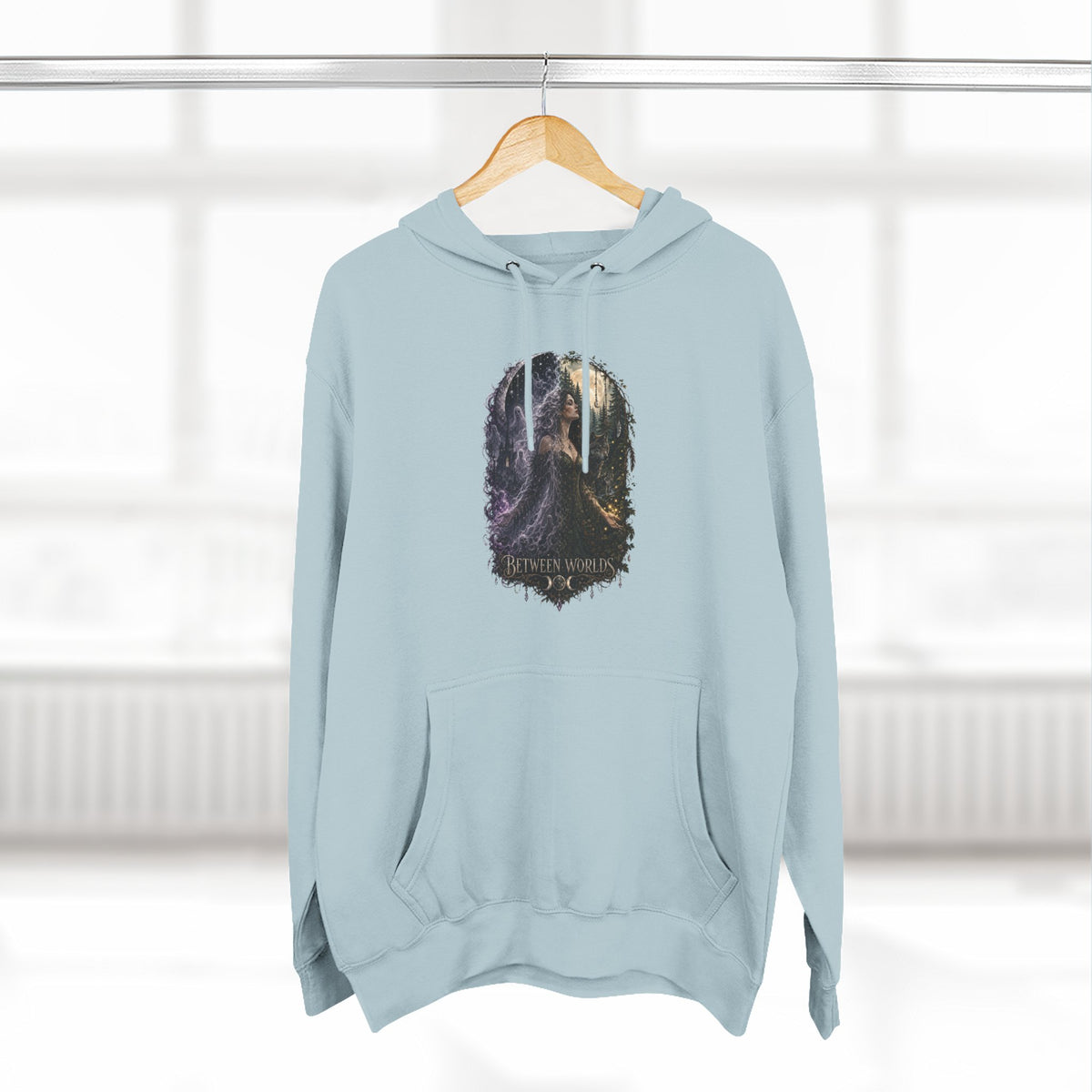 Witchy Between Worlds Ghostly Gothic Hoodie
